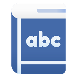 Libro abc  Icono