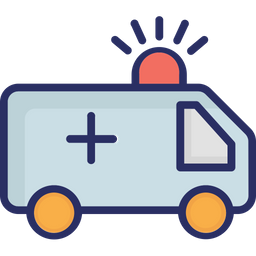 Krankenwagen  Symbol