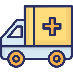 Krankenwagen  Symbol