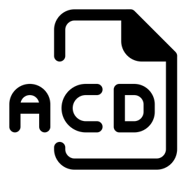 ACD-Datei  Symbol