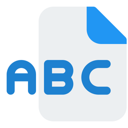 Abc File  Icon