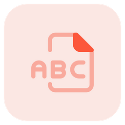 ABC-Datei  Symbol