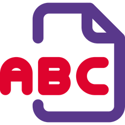 Abc File  Icon