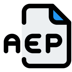 AEP-Datei  Symbol