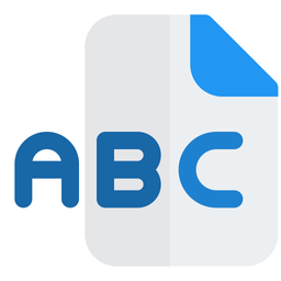 ABC-Datei  Symbol