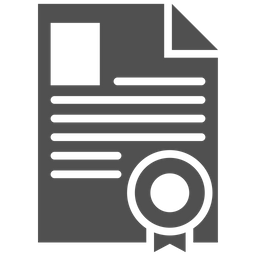 Certificate  Icon