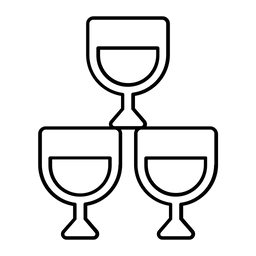 Champagnerpyramide  Symbol