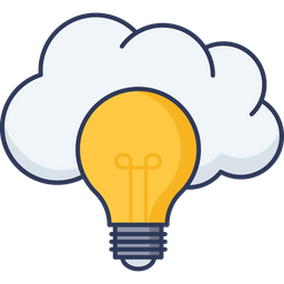 Cloud Idea  Icon