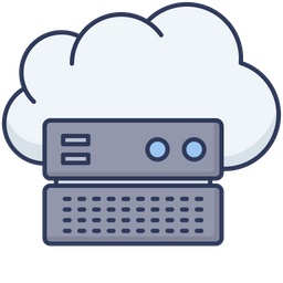 Cloud Database  Icon