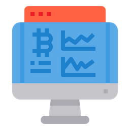 Bitcoin Analytic  Icon