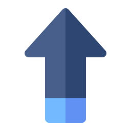 Pfeil nach oben  Symbol