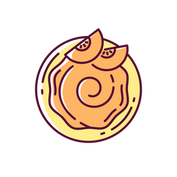 Kürbis Hummus  Symbol