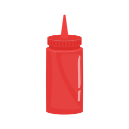 Ketchup Bottle  Icon