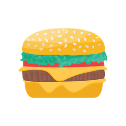 Cheese Burger  Icon