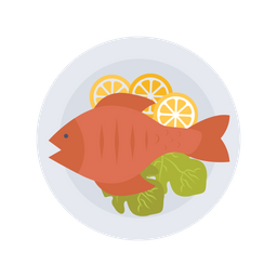 Fried Fish  Icon