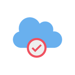 Check Cloud Data  Icon