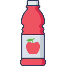 Apfelsaftflasche  Symbol