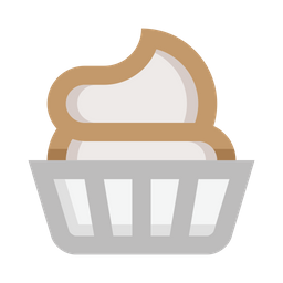 Cream Muffin  Icon