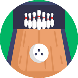 Bowling Track  Icon