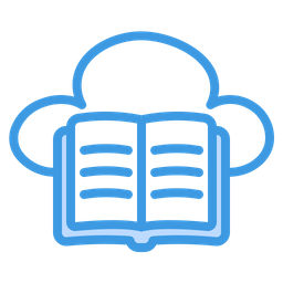 Cloud Library  Icon