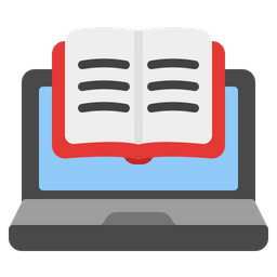 Ebook Laptop  Icon