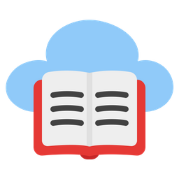 Cloud Library  Icon