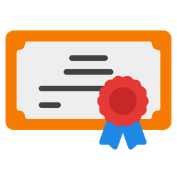 Certificate  Icon