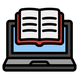 Ebook Laptop  Icon