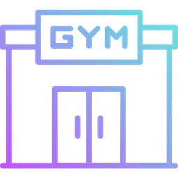 Fitnessstudio  Symbol