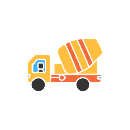 Concrete Mixer  Icon