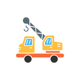 Crane Car  Icon