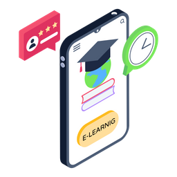 Distance Learning App  Icon