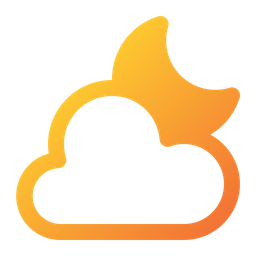 Cloudy Night  Icon