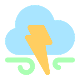 Cloud Thunderstorm  Icon