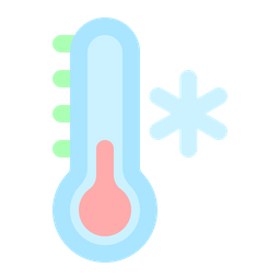 Cold Temperature  Icon