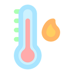 Hot Temperature  Icon