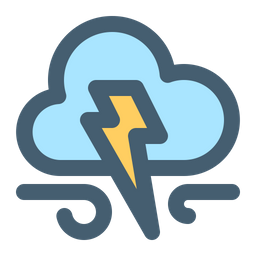 Cloud Thunderstorm  Icon