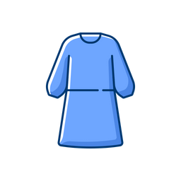 Isolation gown  Icon