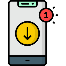 Notificação de download  Ícone