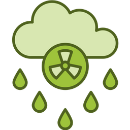 Saurer Regen  Symbol