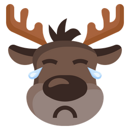 Reindeer Sad  Icon