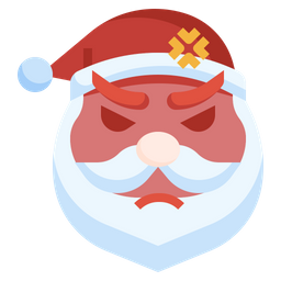 Santa Angry  Icon