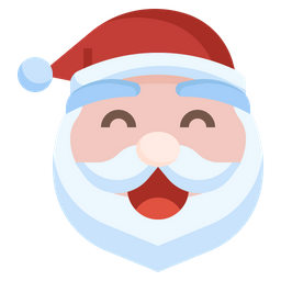 Santa Happy  Icon