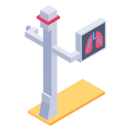 Chest X Ray Stand  Icon