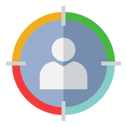 Customer Target  Icon