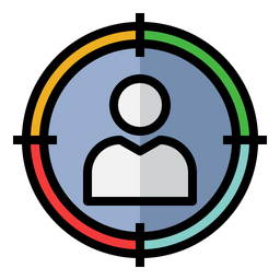 Customer Target  Icon