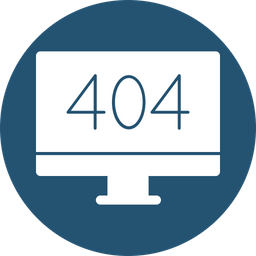 404 Website  Icon