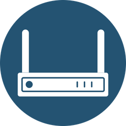 Zugangsrouter  Symbol