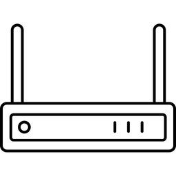 Zugangsrouter  Symbol