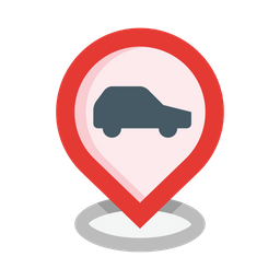 Car Location  Icon